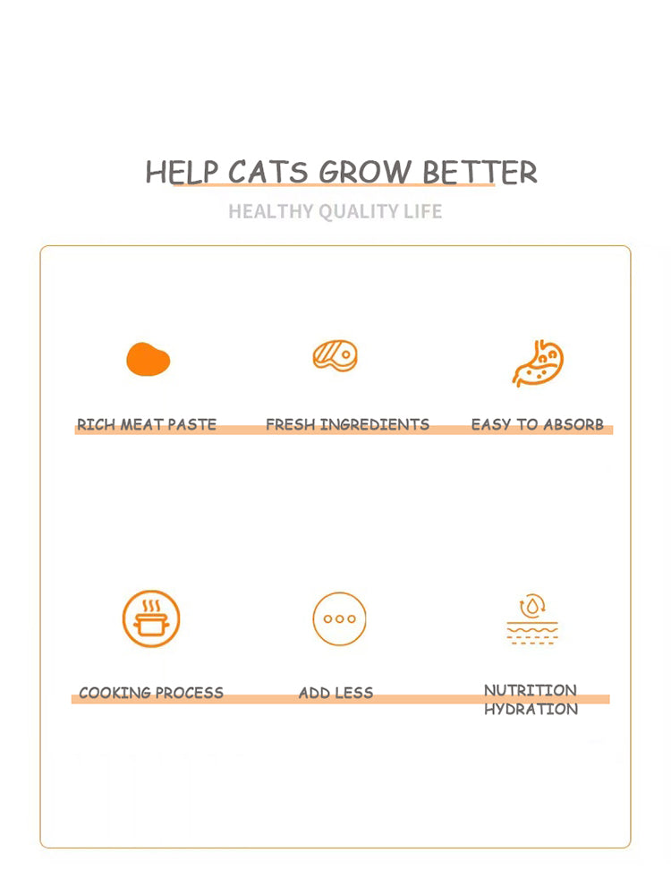 High Meat Soup Cat Snacks For Cats