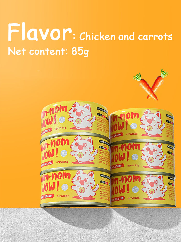 Cat Weight Gain Nutritious Wet Food Snack Cans