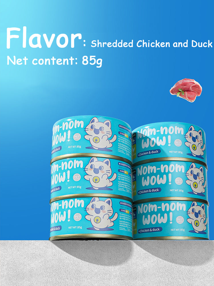 Cat Weight Gain Nutritious Wet Food Snack Cans