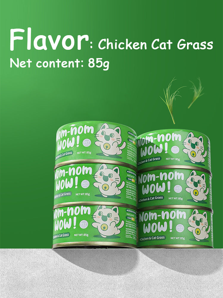 Cat Weight Gain Nutritious Wet Food Snack Cans