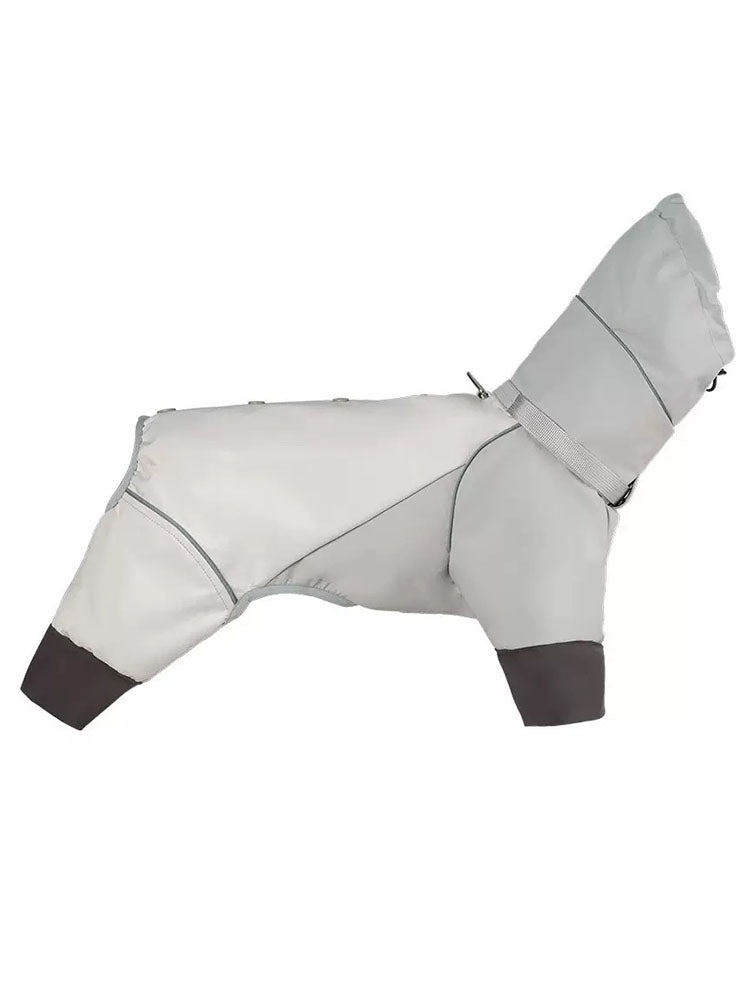 Dog Four-legged Raincoat Waterproof Wear-resistant Lightweight Jacket