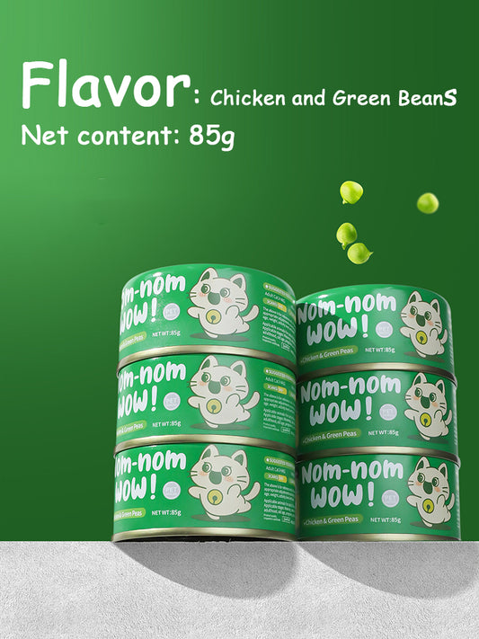 Cat Weight Gain Nutritious Wet Food Snack Cans