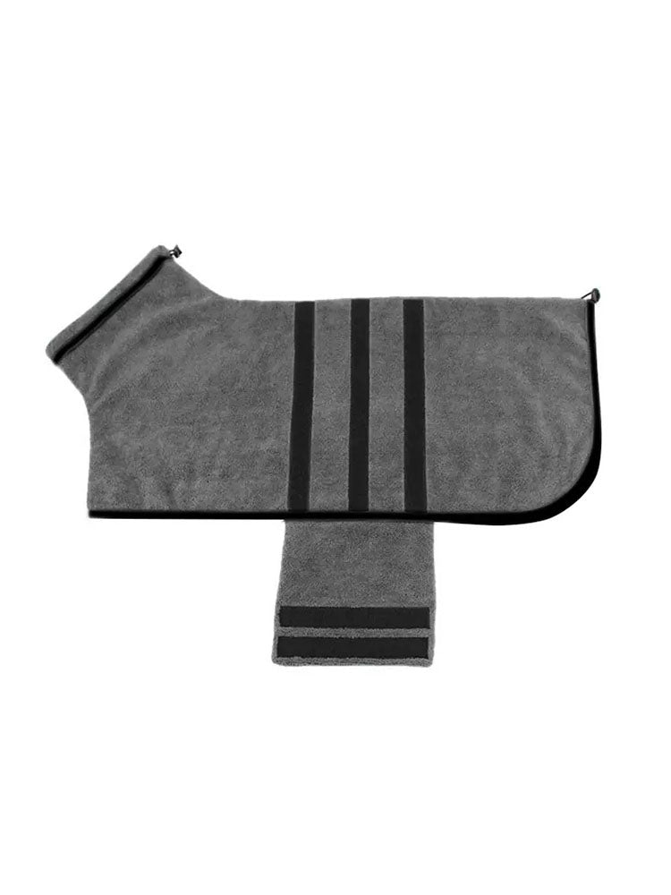 Quick-drying pet bathrobe