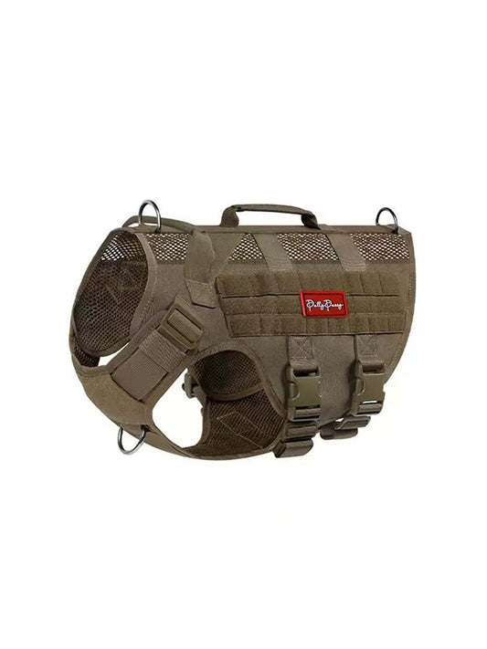 Dog Tactical Vest Pet K9 Patrol Explosion-proof Chest Harness