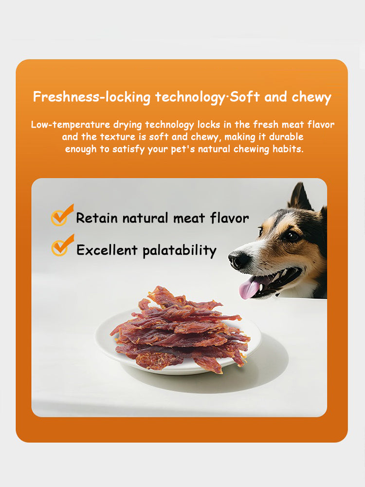 Pure Meat Dried Duck Meat Dog Snacks