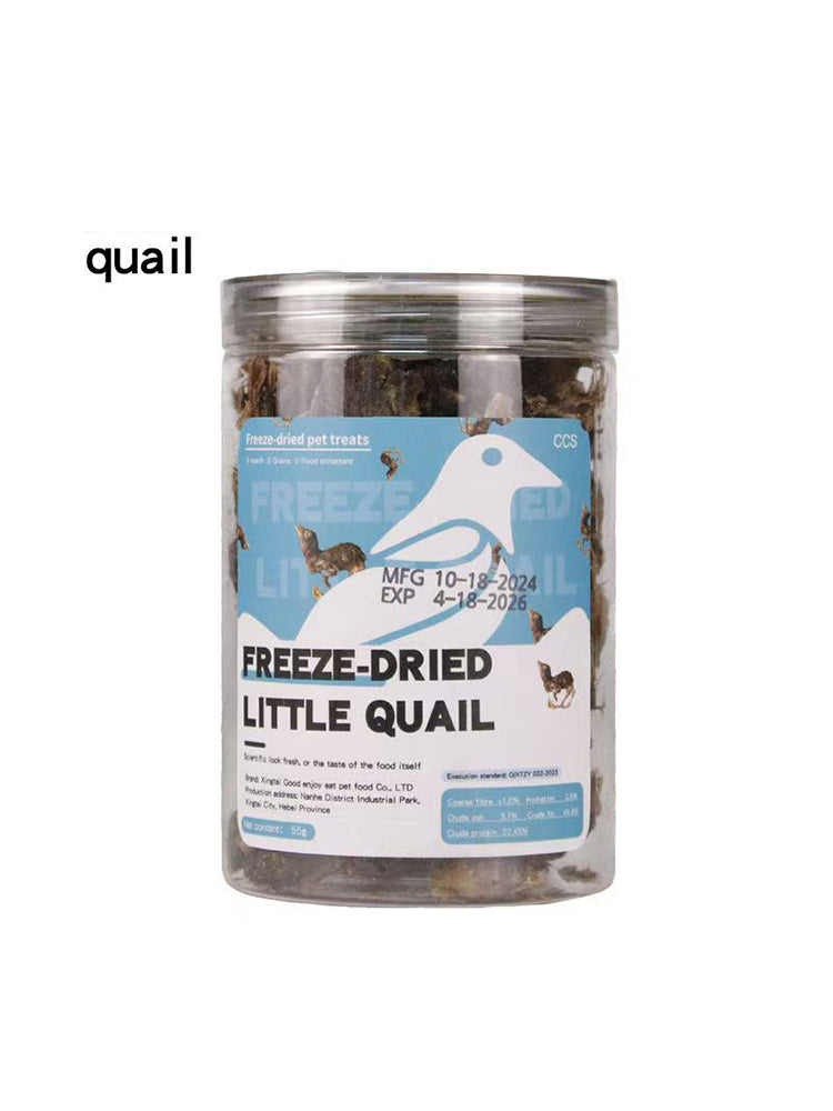 Chicken Diced Cat Food with Egg Yolk Crumble Pet Snacks