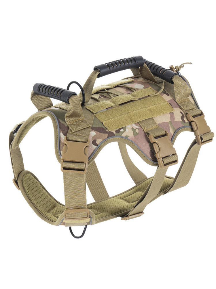 Tactical Chest Harness Breathable Reflective Lightweight Traction Rope