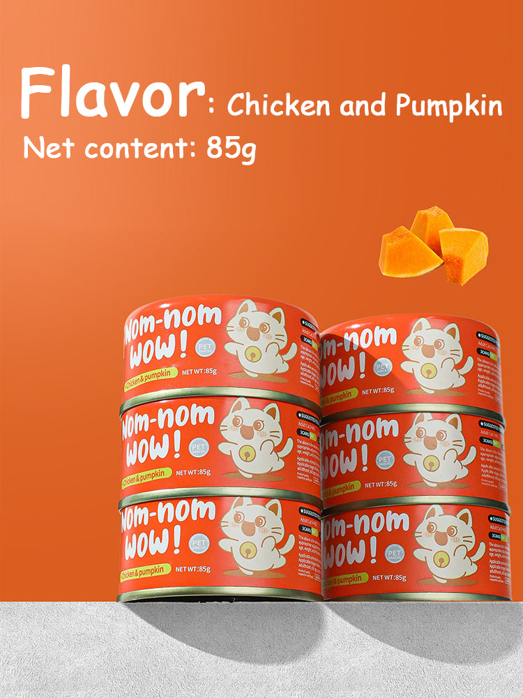 Cat Weight Gain Nutritious Wet Food Snack Cans