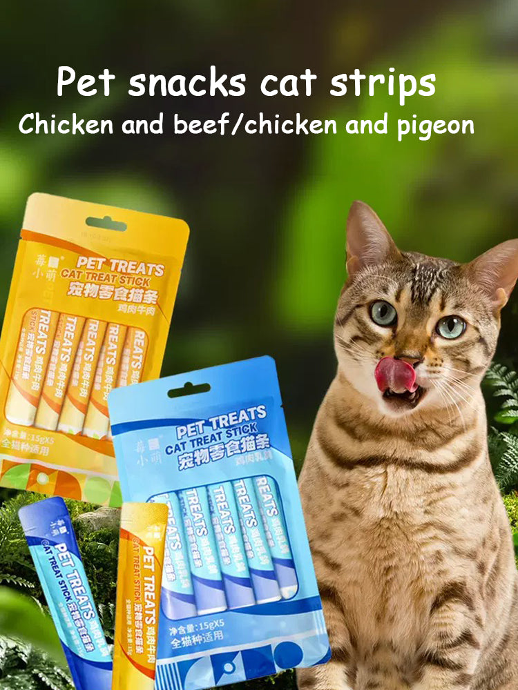 Cat Universal Pet Snacks Wet Food Cat Strips