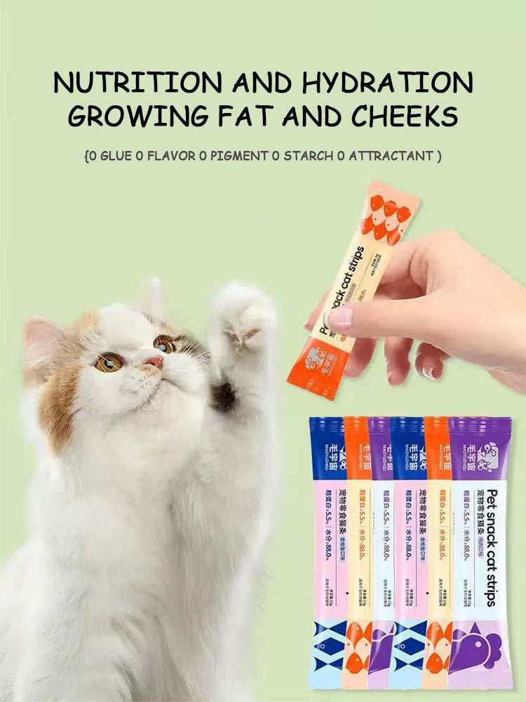 Functional Cat Hydrating Snacks Cat Strips