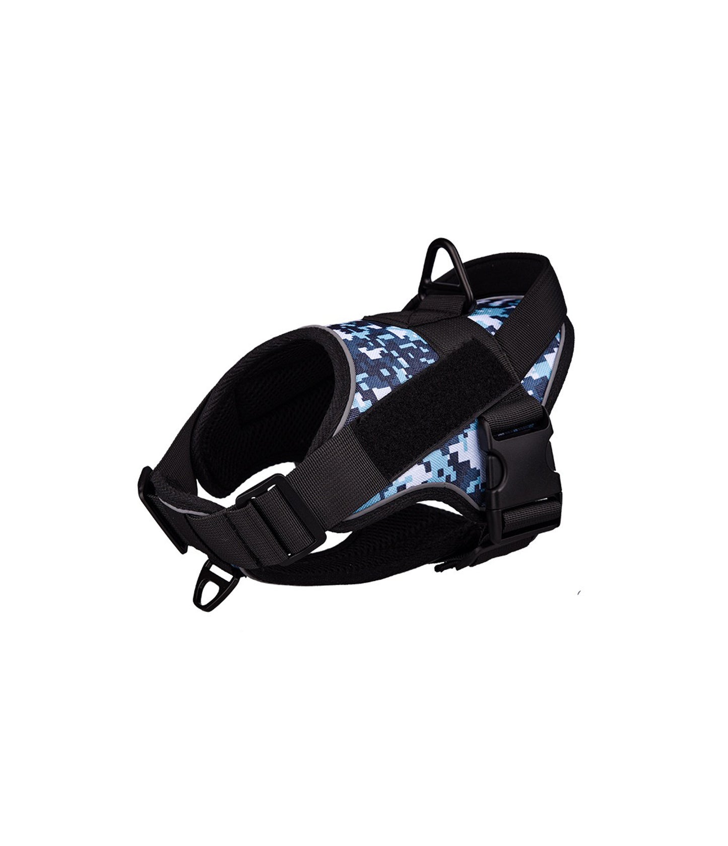Dog Traction Rope Pet Chest Harness Explosion-Proof Tactical Outdoor Vest-Style Collar Adjustable Bold