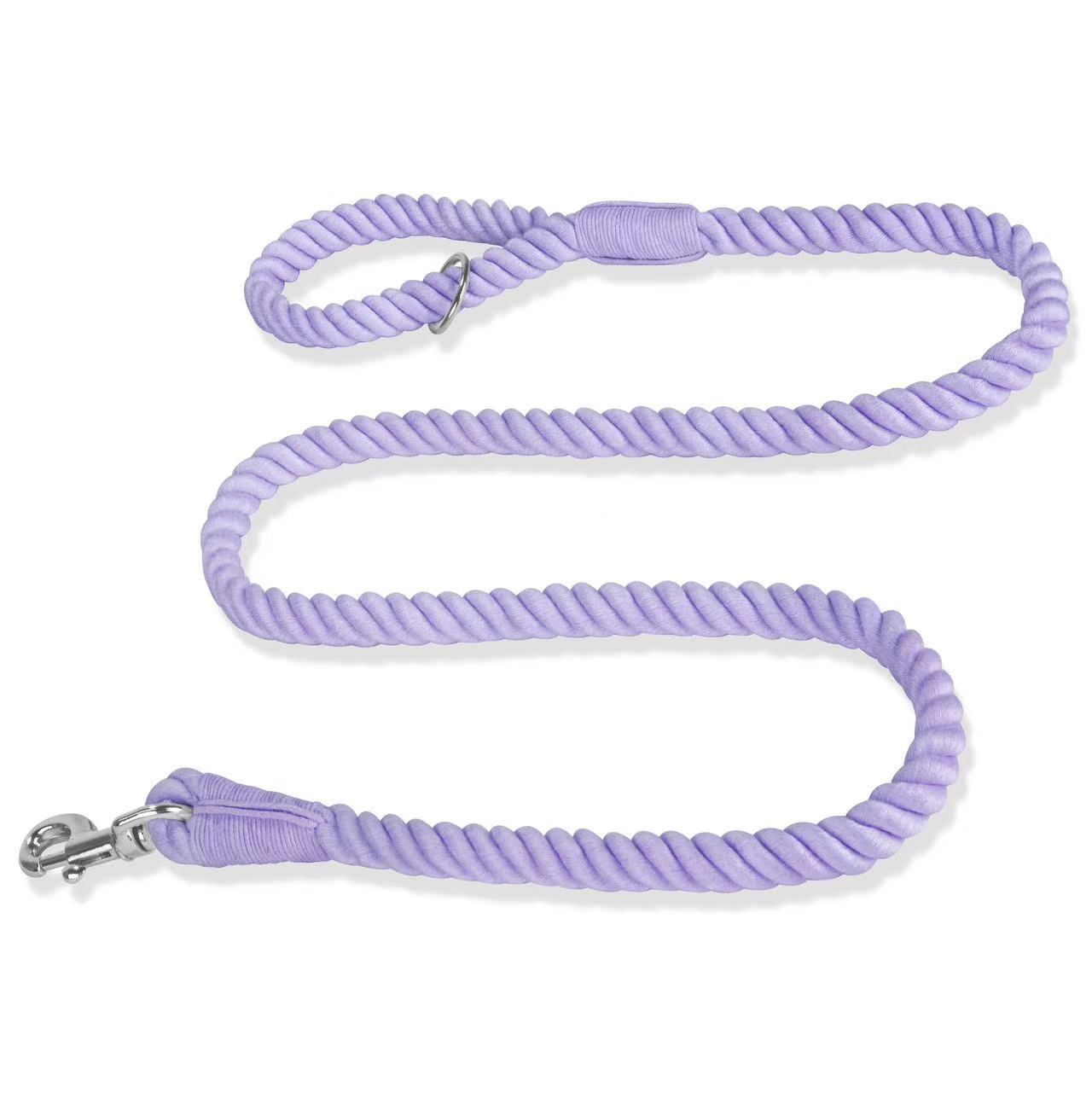Heavy Duty Cotton P Slip Leash – Strong Rope Collar & Walking Lead for Big Dogs