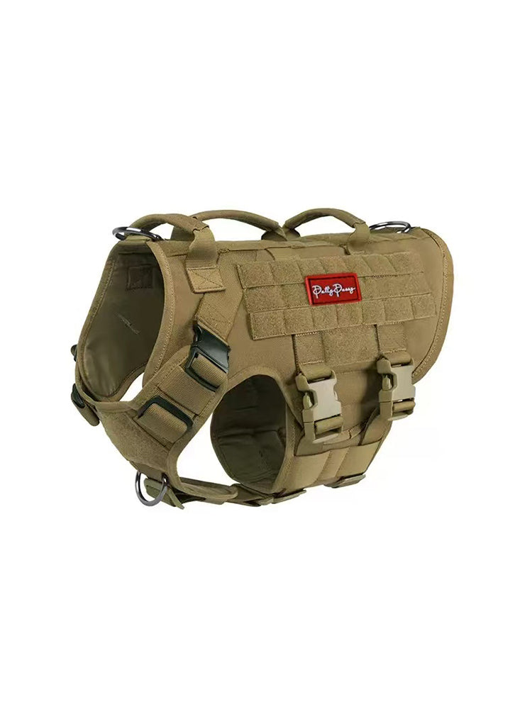 Dog Tactical Vest Pet K9 Patrol Explosion-proof Chest Harness