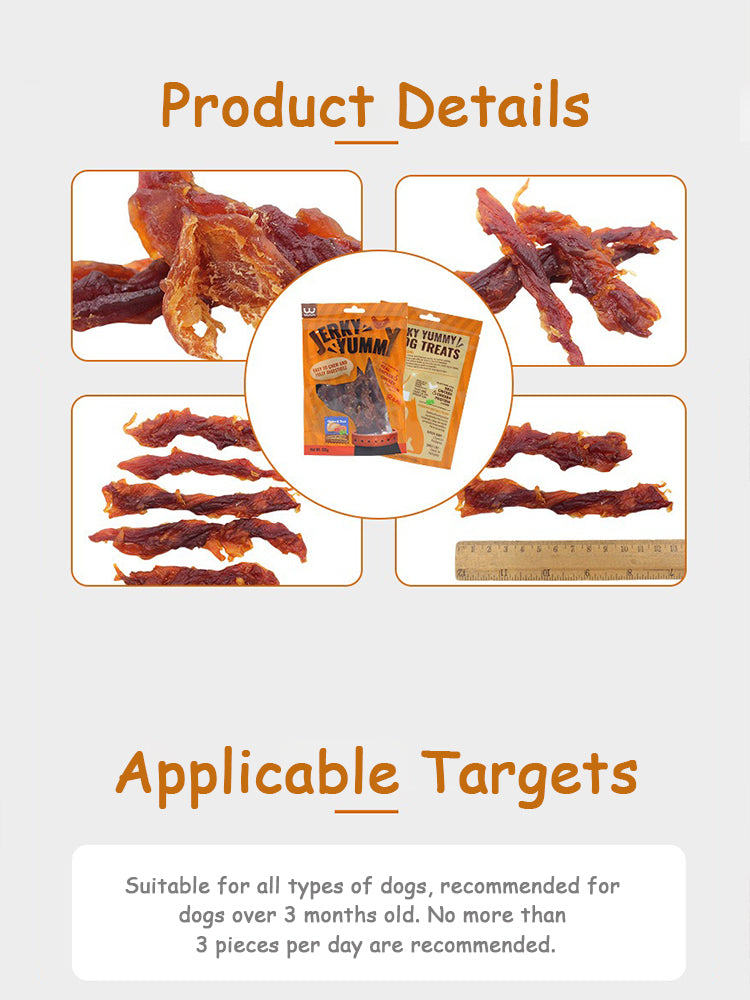 Pure Meat Dried Duck Meat Dog Snacks