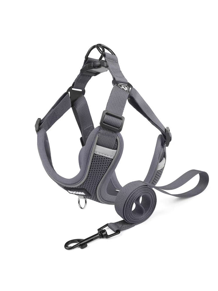 Dog Chest Vest Breathable Dog Walking Leash Quick Wear
