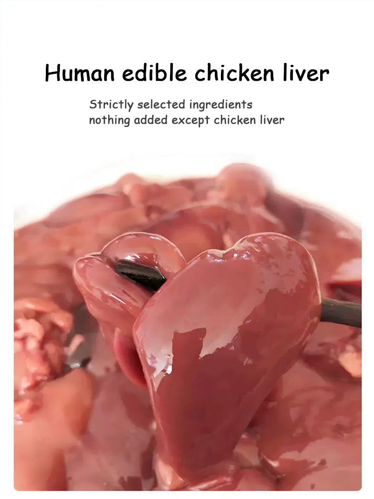 Chicken Liver Pet Snack For Cats And Dogs