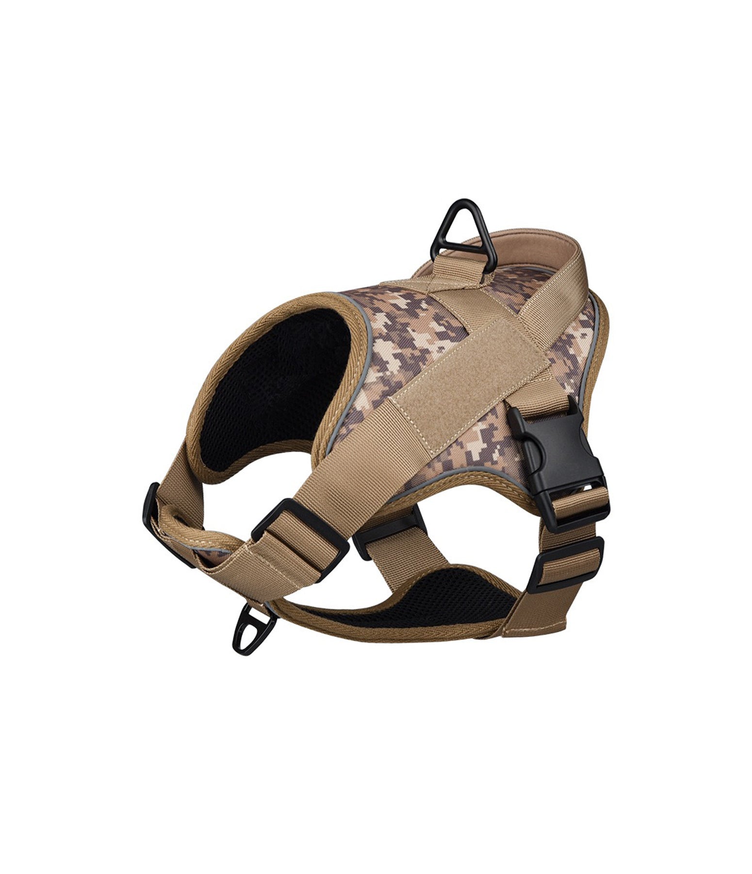 Dog Traction Rope Pet Chest Harness Explosion-Proof Tactical Outdoor Vest-Style Collar Adjustable Bold