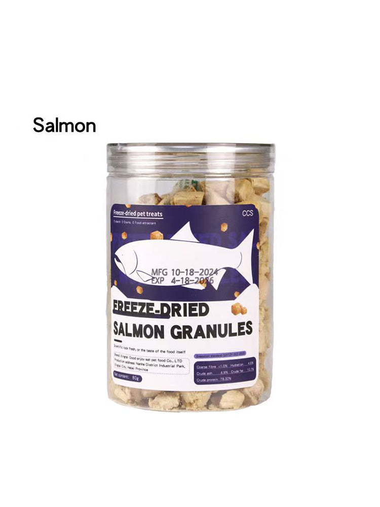 Chicken Diced Cat Food with Egg Yolk Crumble Pet Snacks