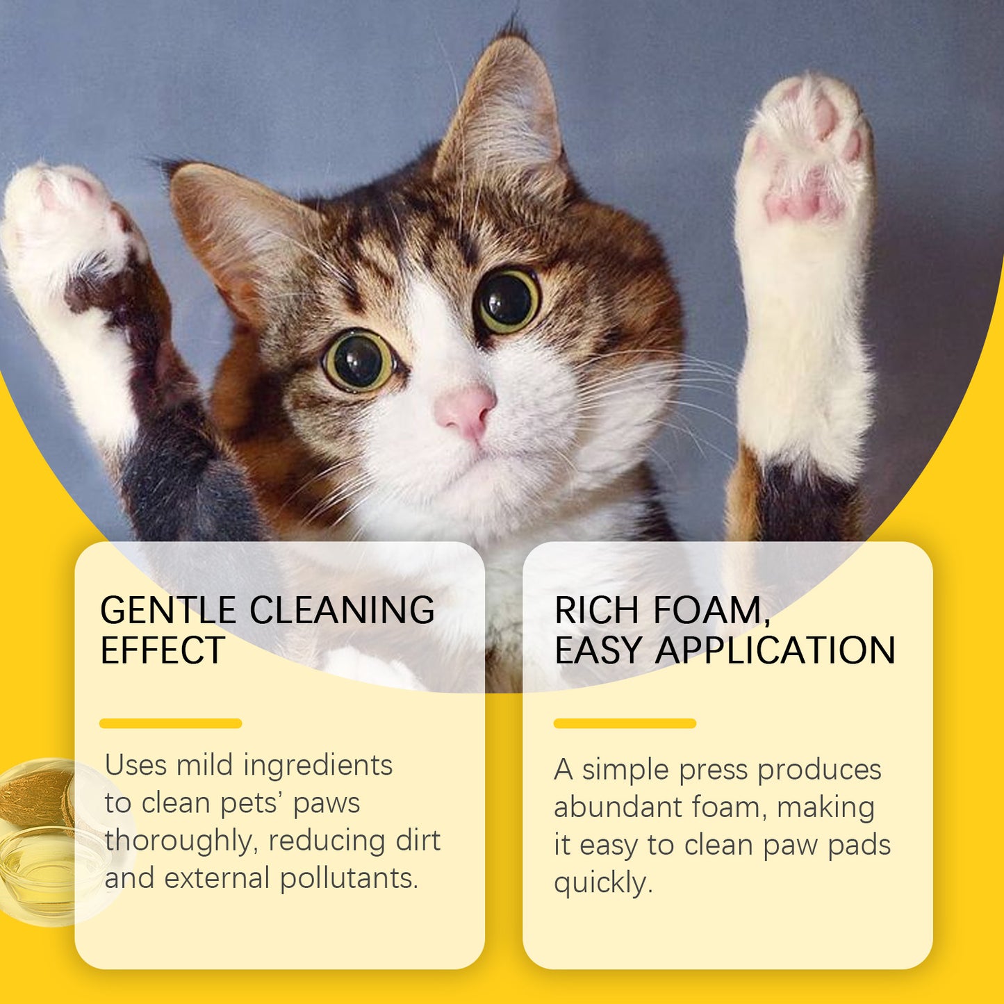 Pet Paw Foam Cleaner