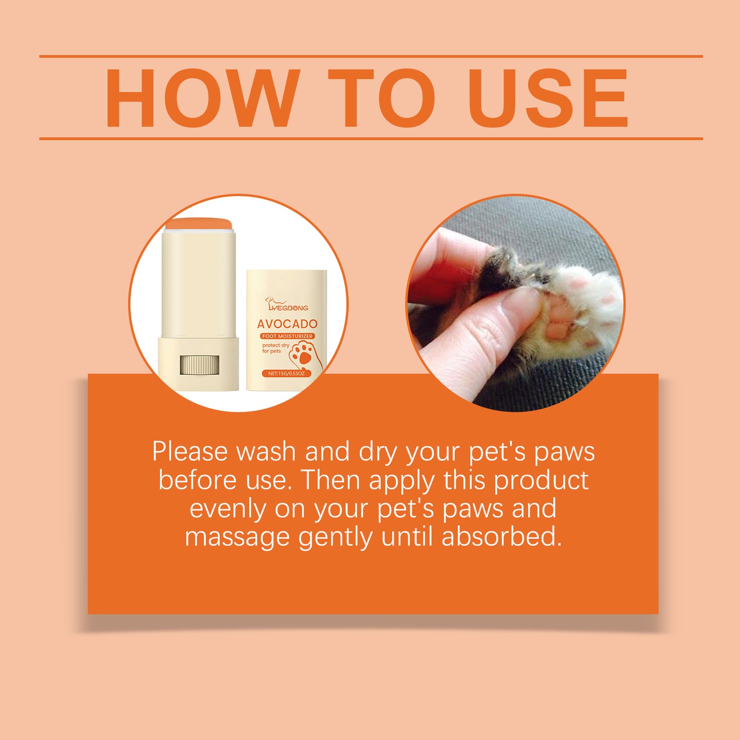Pet Moisturizing Paw Balm