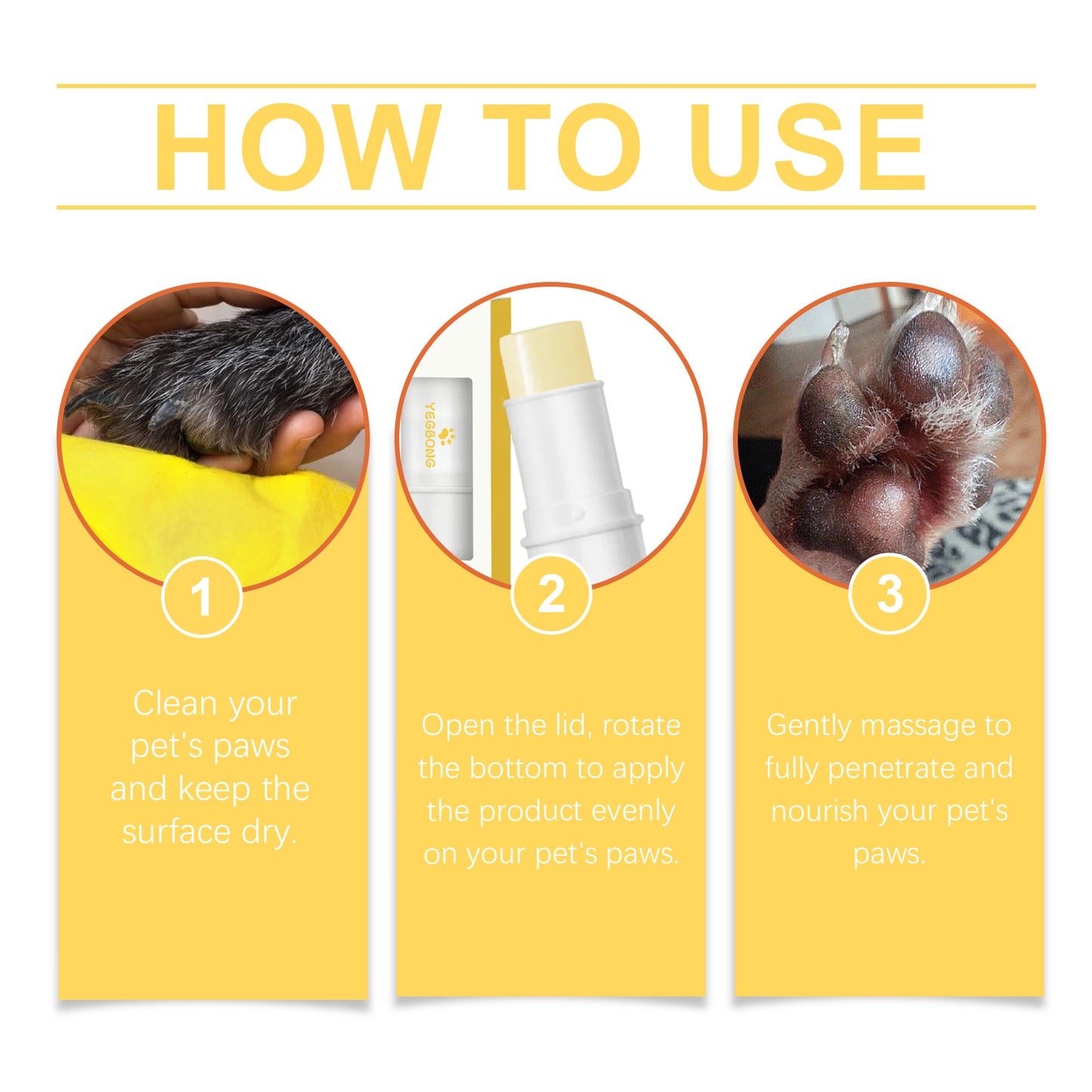 Pet Paw Ointment Stick