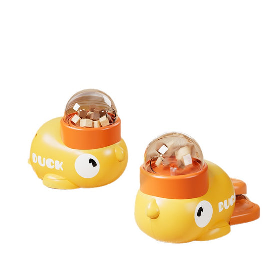Dog Educational Little Yellow Duck Foot Feeder – Fun Training, Food Leakage Interaction, and Energy Consumption