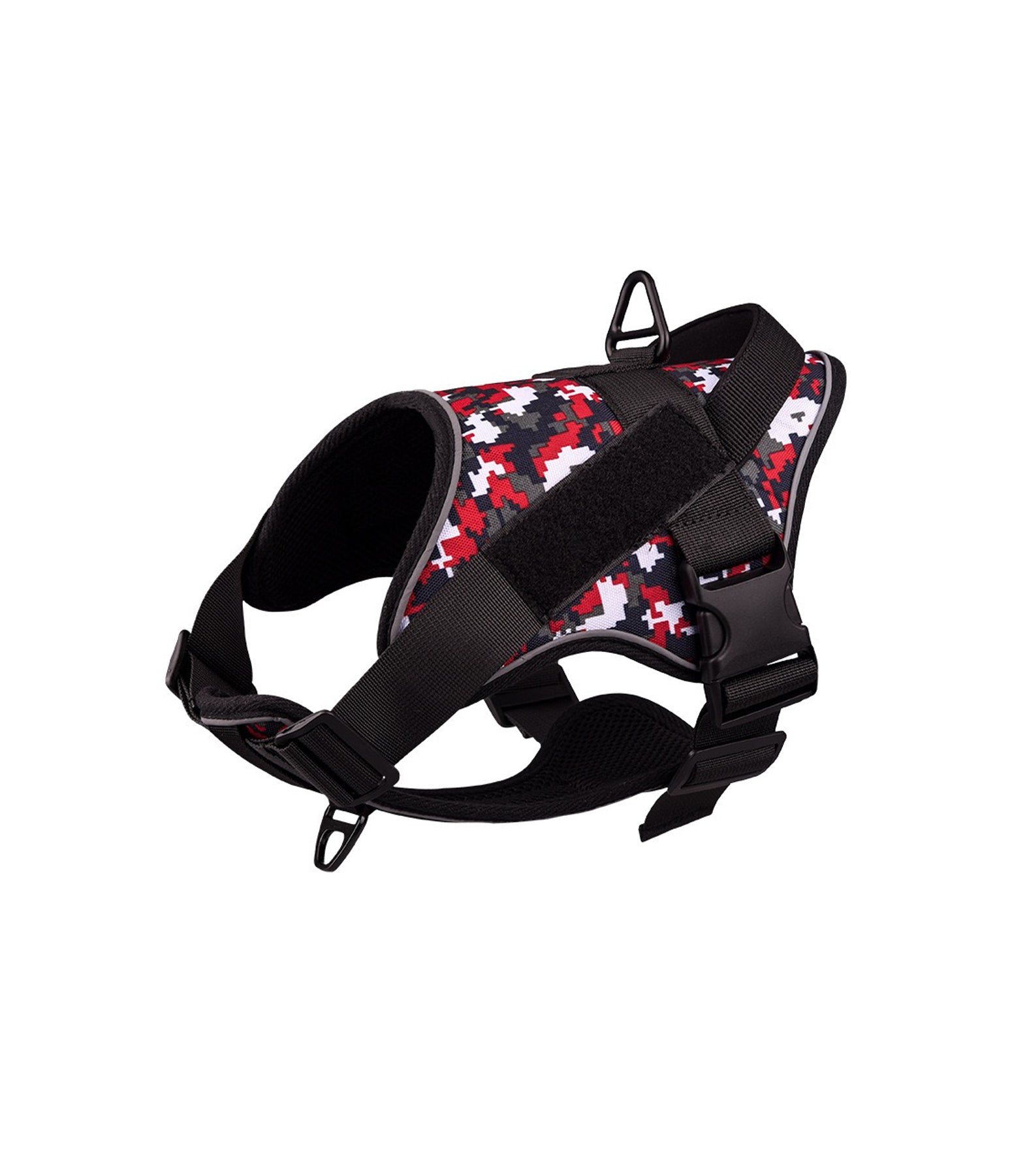 Dog Traction Rope Pet Chest Harness Explosion-Proof Tactical Outdoor Vest-Style Collar Adjustable Bold