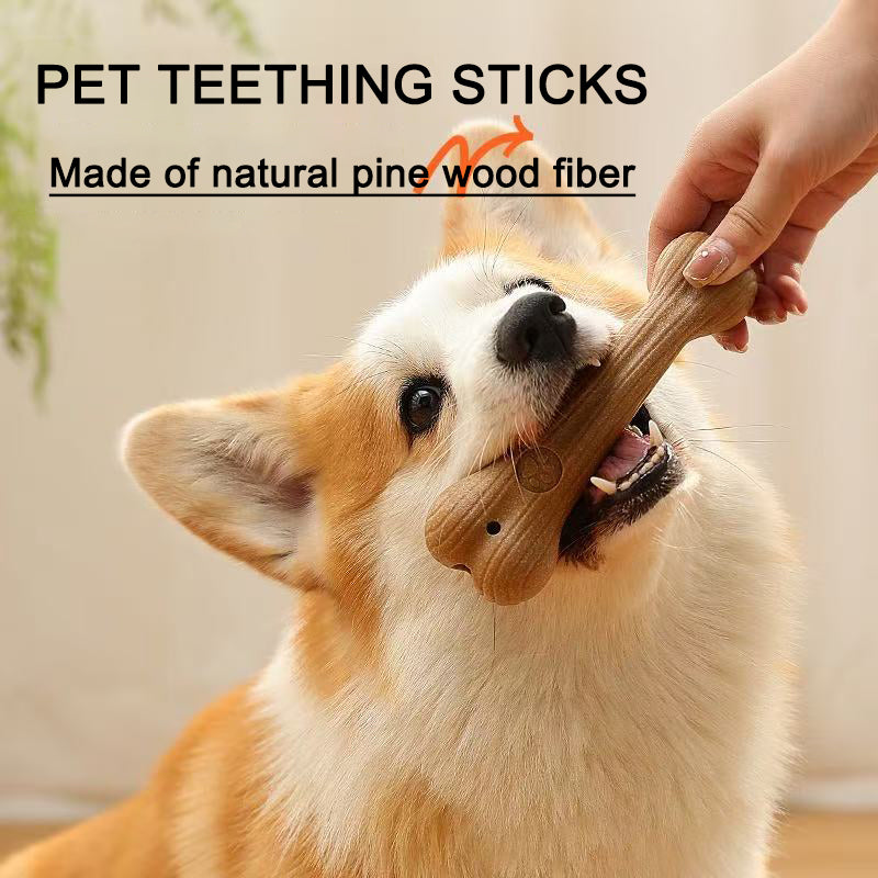 Dog Teething Toy Bones & Tooth Cleaning Sticks